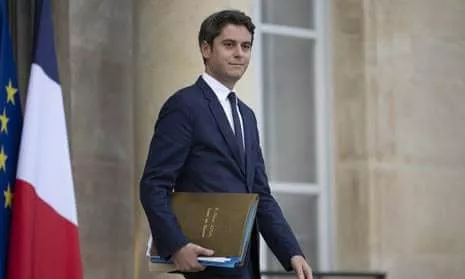 Emmanuel Macron appoints France’s youngest and first openly gay prime minister aged 34