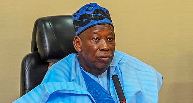 Ganduje says the biggest problem with Nigeria’s electoral system is politicians.