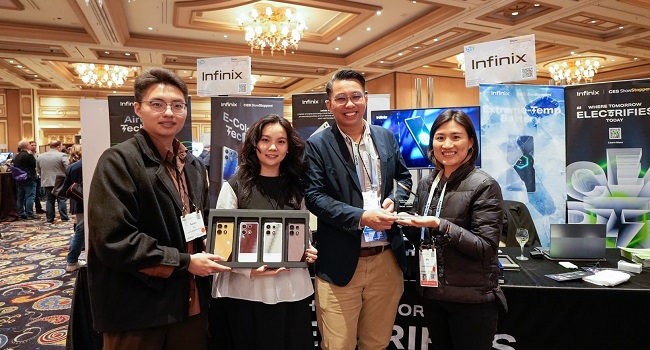 Infinix Introduces Game-Changing E-Color Shift Technology At CES 2024 For Dynamic Smartphone Customization