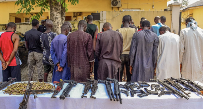 Police arrest kidnapper in Abuja, parade with 16 suspects