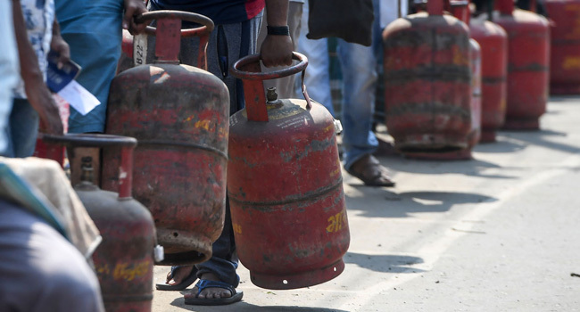 Inflation: Demand for cooking gas falls.